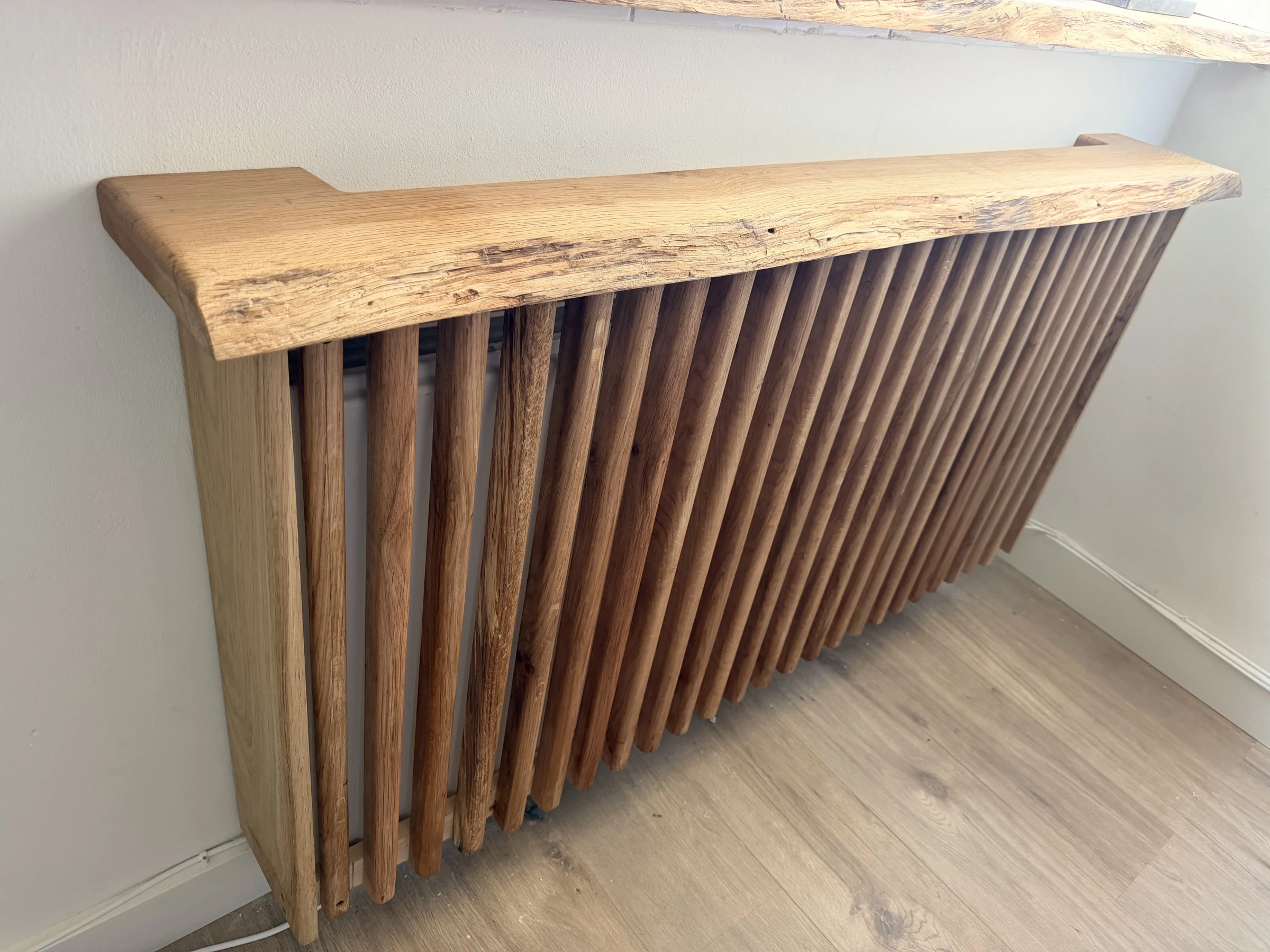 Radiatorombouw in massief eiken